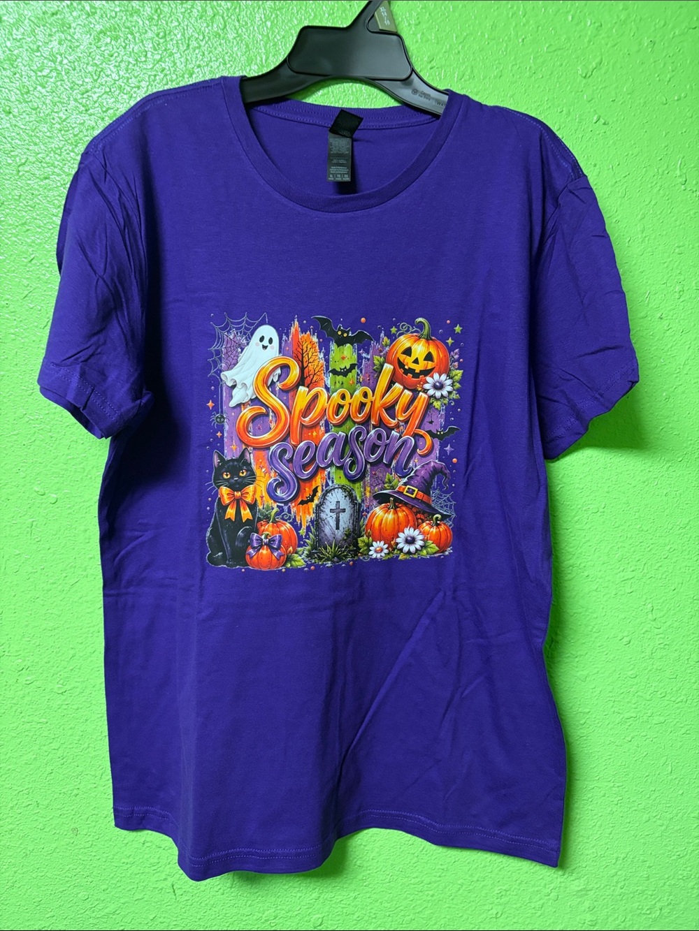 Women’s Purple "Spooky Season" Halloween Costume Tee